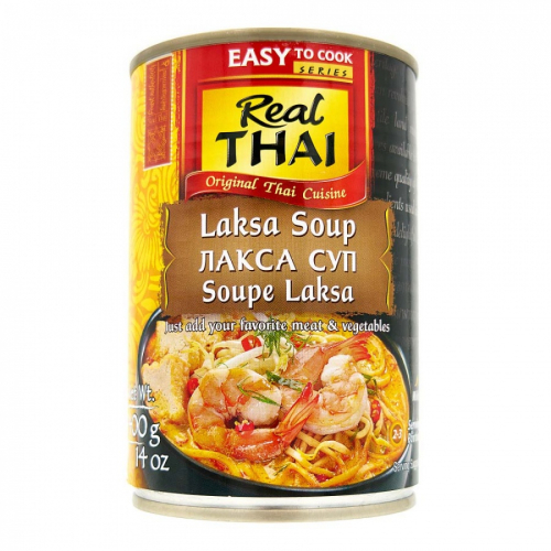 Суп Лакса ж/б РЕAЛ ТХAИ | REAL THAI Laksa soup 400g