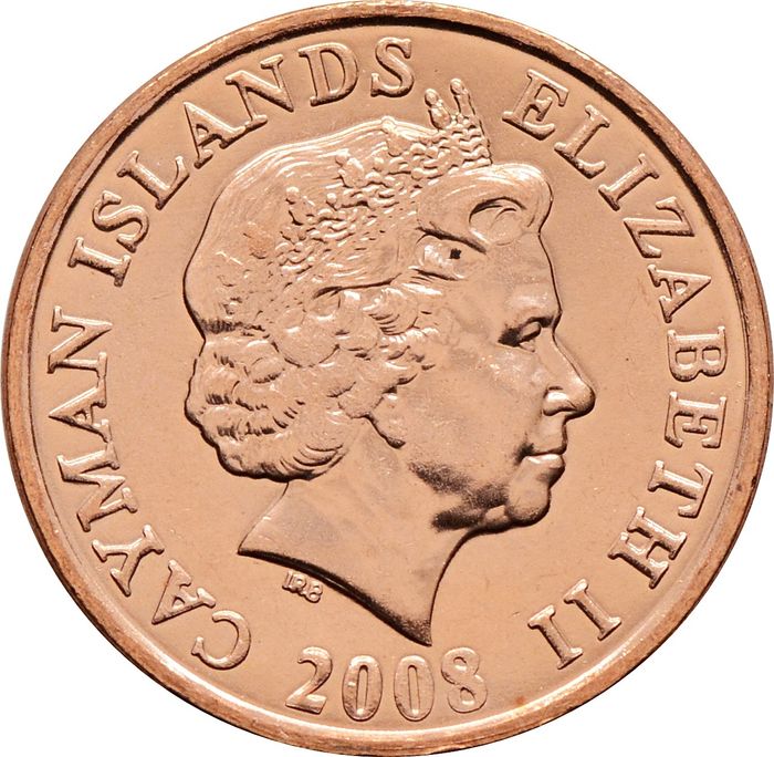 1 цент 2008 Каймановы острова, Дрозд