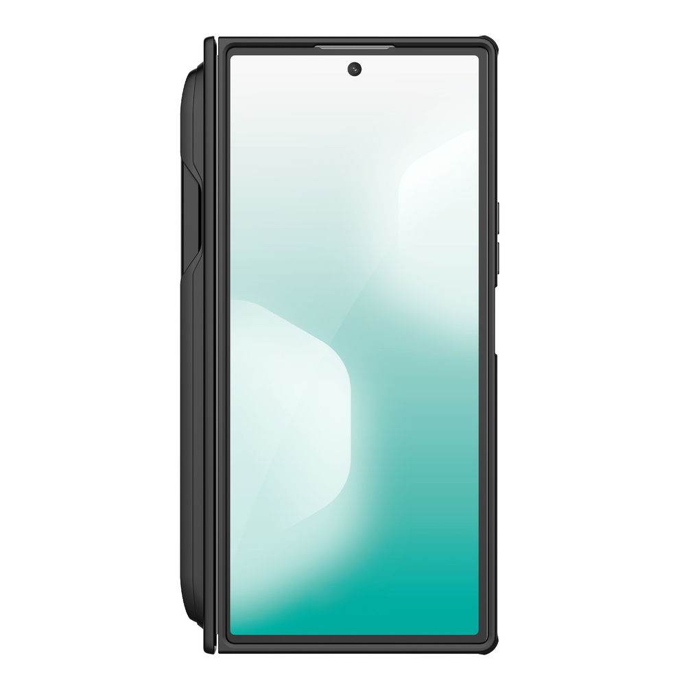 Усиленный чехол в комплекте с S Pen от Nillkin для Samsung Galaxy Z Fold 7, серия Super Frosted Shield Fold (With built-in pen)