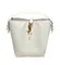 Сумка Saint Laurent Le 37 Small из блестящей кожи белый