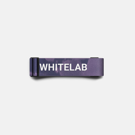 Ремешок для масок WHITELAB Purple Paint Streaks / White