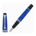 Перьевая ручка Aurora Mini Acqua Blue CT, перо — F, в подарочной коробке