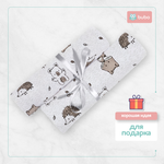 Пеленка текстильная BUBO BABY "SOFT" 100х120 см, кулирная гладь, 2 шт