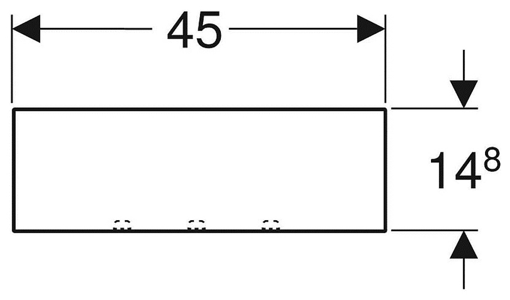 Полка Geberit Smyle Square 500.362.JR.1