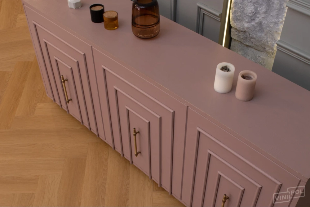 Кварц-винил SPC Vinilam VinilPol Herringbone 7 мм Паркет Васко да Гама 1.355 м2