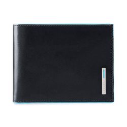 Кошелек мужской Piquadro Blue Square черный кожа (PU1239B2R/N)