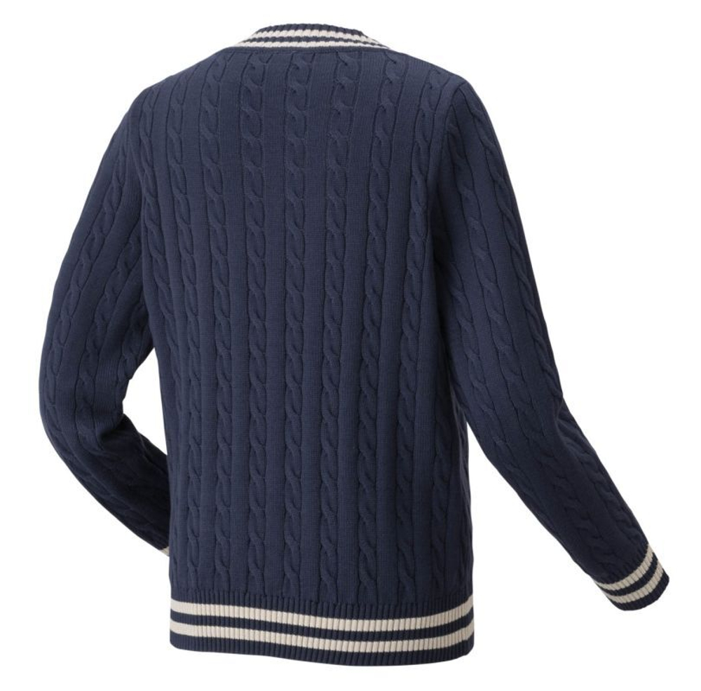Мужская теннисная кофта Yonex Practice Sweater - небесный