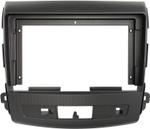 Магнитола для Mitsubishi Outlander XL, Peugeot 4007, Citroen C-Crosser (без Rockford, рамка перфорированная) - Teyes CC3-2K монитор 13" 2K QLED, Android 10, Быстрая, 4G SIM-слот, CarPlay