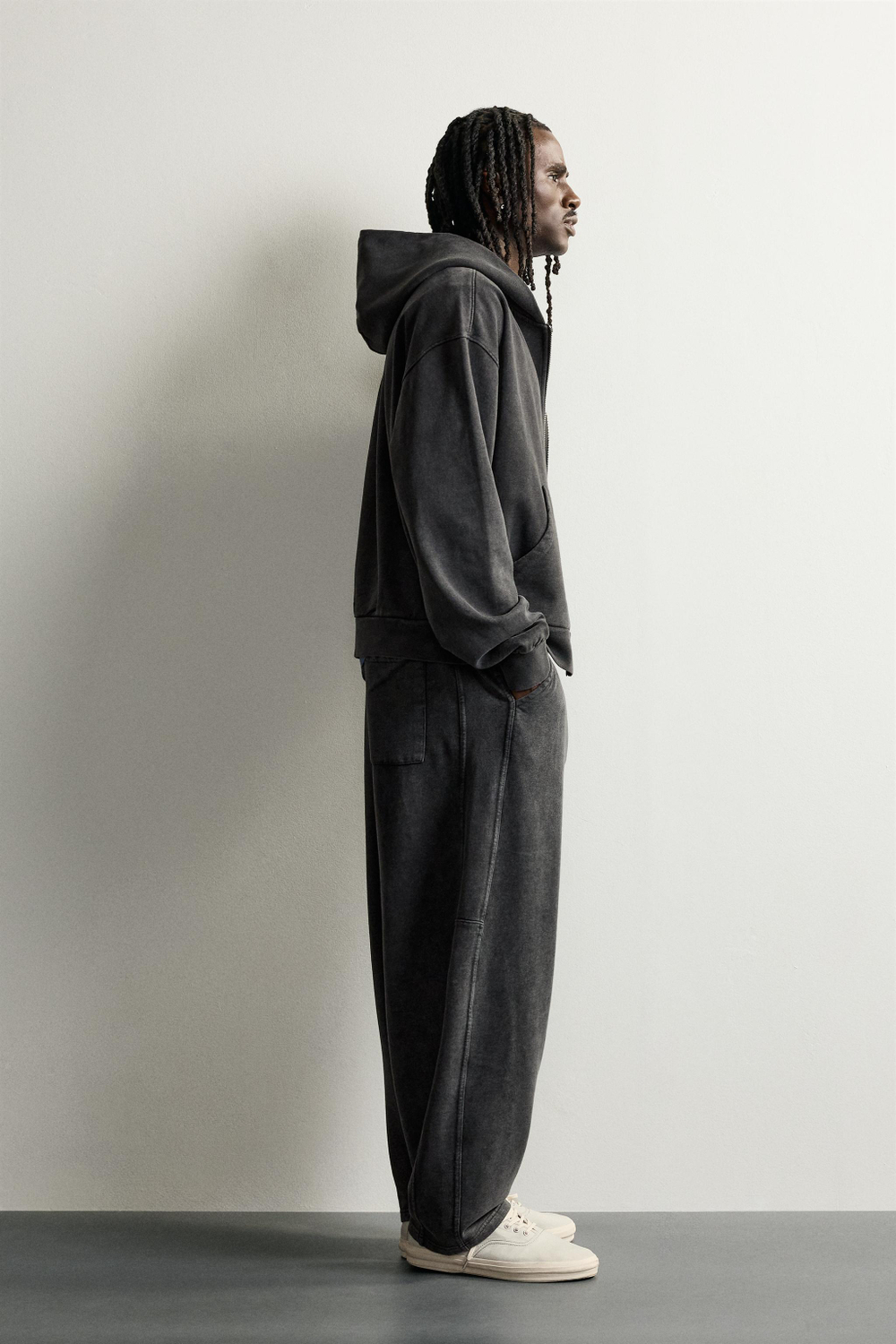 БАЗОВЫЕ БРЮКИ-ДЖОГГЕРЫ BALLOON FIT — ZARA