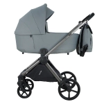 Коляска 2 в 1 Pituso Teffy Blue Tea шасси Graphite