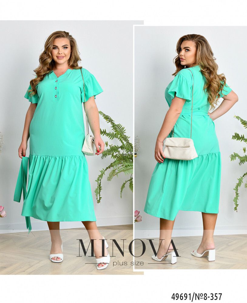 Платье 8-357-ментоловый Minova Платье 8-357-ментоловый Minova
