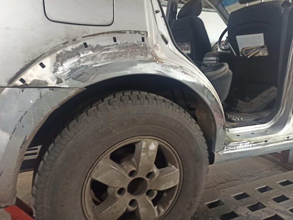 Арка левая Kia Sorento BL 2002-2011