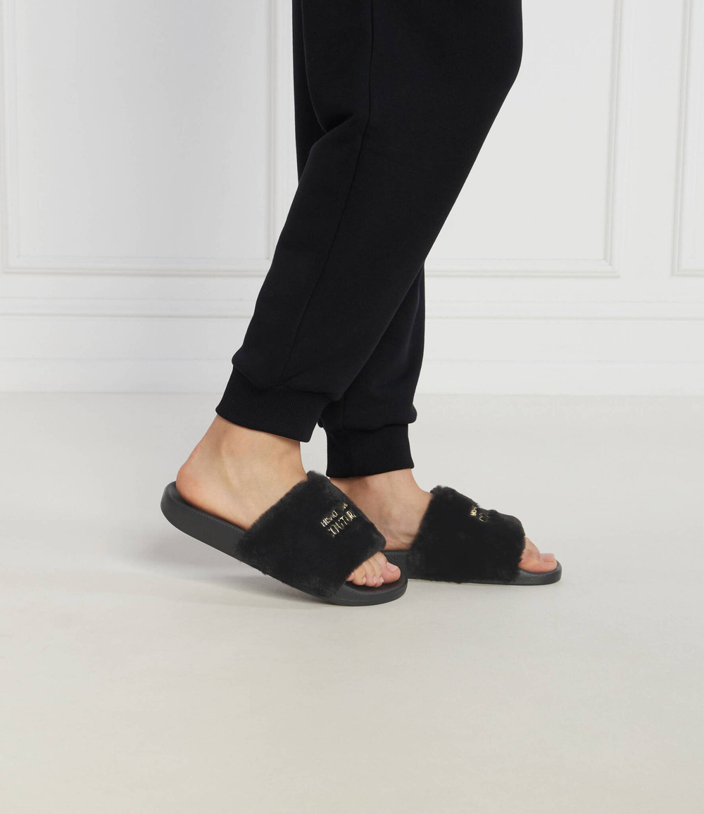 Шлепанцы Versace Jeans Couture - черный(75VA3SQ4ZS359)