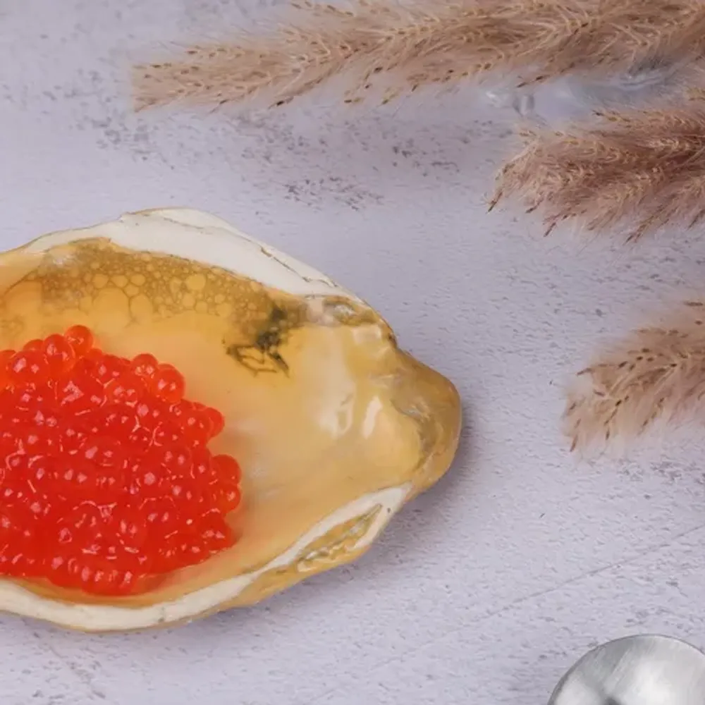 Блюдо для подачи 19,9*8 см h3,8 см емкость для закусок Pearl Shell Frutti di Mare P.L. [1]