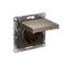 Розетка с крышкой Systeme Electric AtlasDesign Мокко, самозажимные клеммы ATN000646S