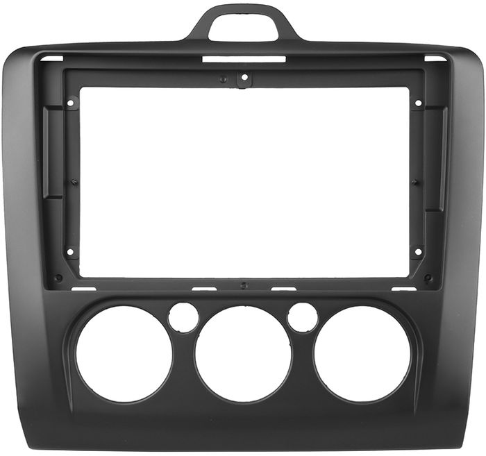 Магнитола для Ford Focus 2 2004-2011 (кондиционер, рамка черная) - Teyes CC3-2K-360 монитор 9.5" 2K QLED на Android 10, Быстрая, CarPlay, 4G SIM-слот, 4 камеры в комплекте