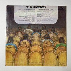 Винтажная виниловая пластинка LP Ladislav Staidl Se Svym Orchestrem, Felix Slovacek II Мелоди Чешских Фильмов (Чехословакия 1981)