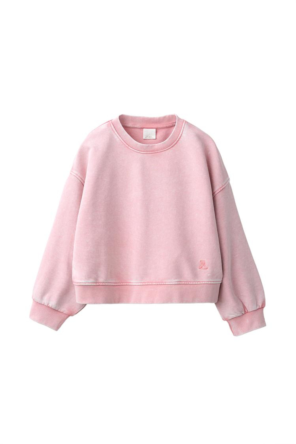 ZARA КОМПЛЕКТ ИЗ ТОЛСТОВКИ И БРЮК, РОЗОВЫЙ