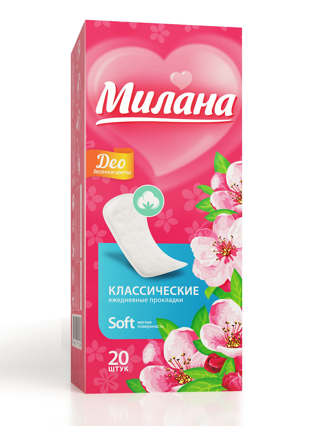 МИЛАНА Классик део софт еж. Весенние цветы *48 4103