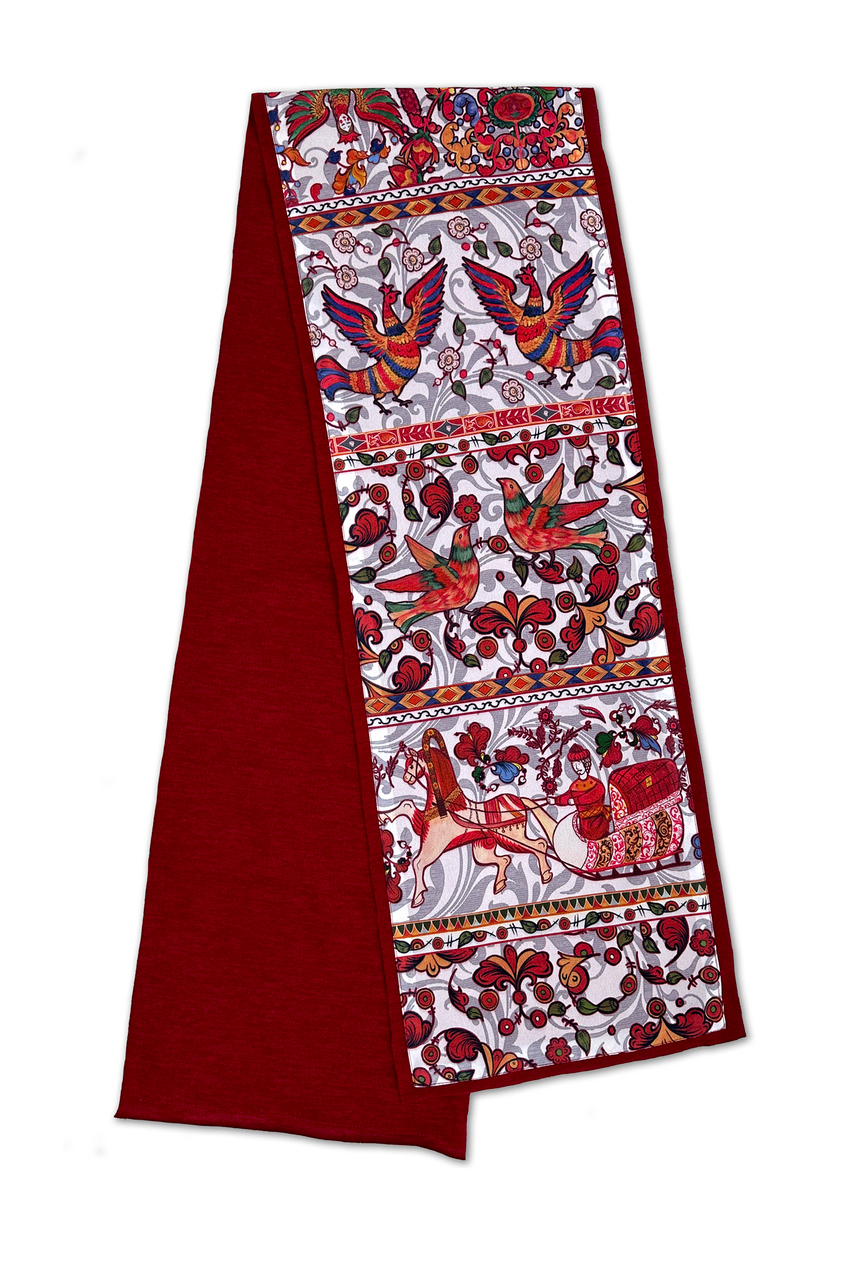 Scarf "Maslenitsa"