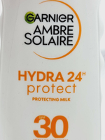 Солнцезащитное Молочко Garnier Ambre Solaire Hydra, SPF 30, 200 мл (Франция)