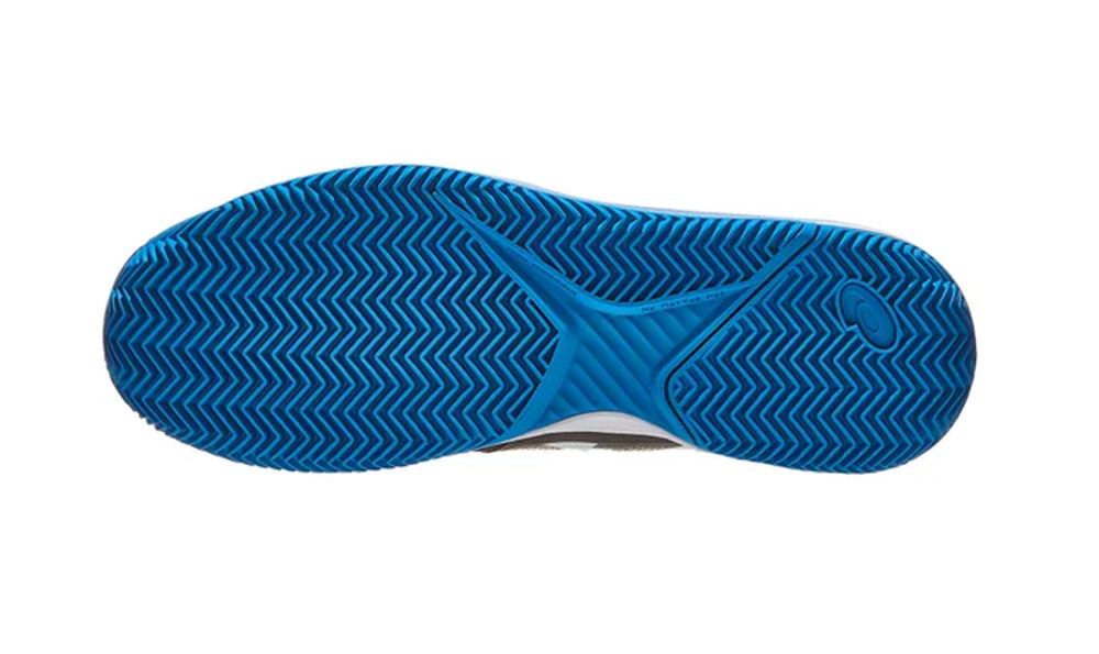 Мужские кроссовки теннисные Asics Gel-Challenger 13 Clay - black/electric blue