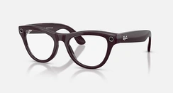 Умные очки Ray-Ban Meta Skyler Gen 2 (RW4014) Shiny Mystic Violet/Clear/Amethyst Transitions S52 T150