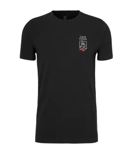 VAN DEER футболка Logo Shirt black