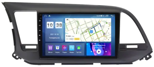 Магнитола для Hyundai Elantra 2016-2018 - Parafar PF581UHD на Android 13, Быстрая, QLED, CarPlay, 4G SIM-слот