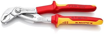 Высокотехнологичные сантехнические клещи Cobra VDE, 250 мм, KNIPEX 87 26 250 KN-8726250