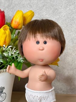 Кукла для девочки виниловая 23см Маленький Мио без одежды (3199W20)