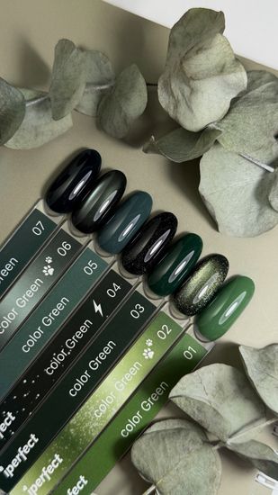 Green color gel 01 Iperfect 10g