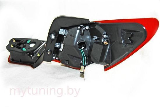 Задние фонари red white led bar для Kia Sportage 3(III)