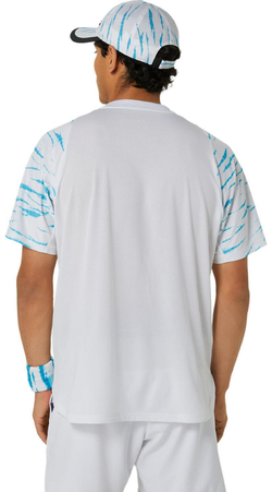 Мужская теннисная футболка Asics Game Short Sleeve - белый