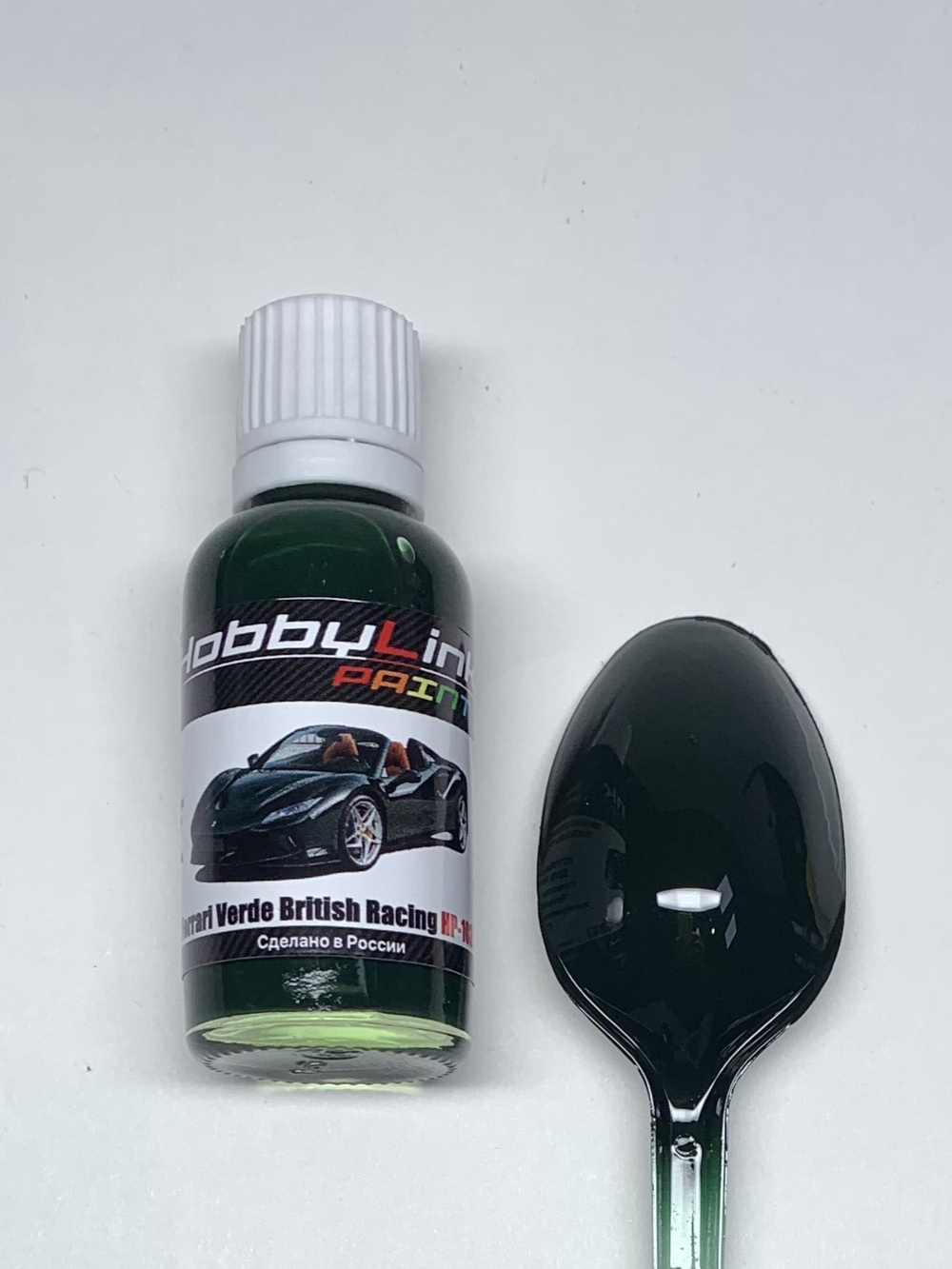 Краска лаковая HobbyLink Ferrari Verde British Racing HP-1037