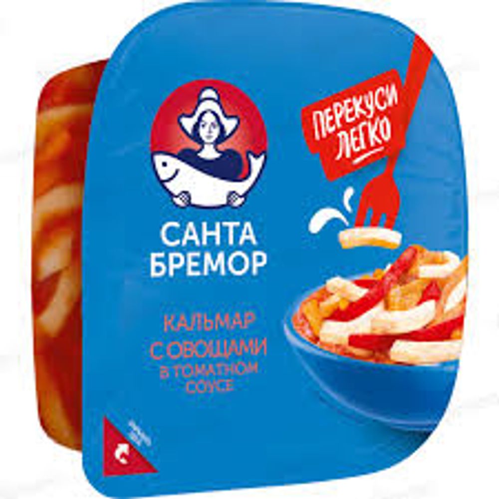 РМ Салат из Кальмара с овощами 150гр