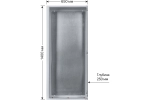 Корпус под стабилизаторы ЩМП-7-0 (1400х650х250), IP54