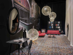 Floor lamp   Raimond Tensegrity by Moooi (Gold,  D 89 cm)