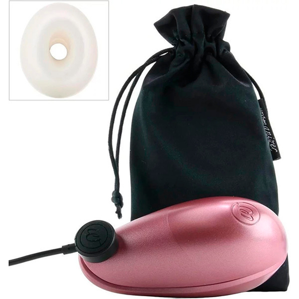 Розовый бесконтактный клиторальный стимулятор 10,4см Womanizer Liberty Clitoral Stimulator Pink Rose WZ11CM0200