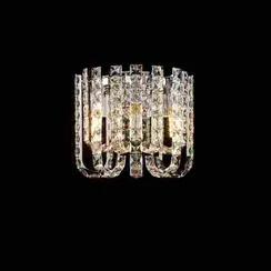 Бра NewRgy NW082-ф320*H280 CHROME, 3×40 Вт, хромированное