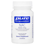 Pure Encapsulations, NAC, 600 mg, 30 Capsules