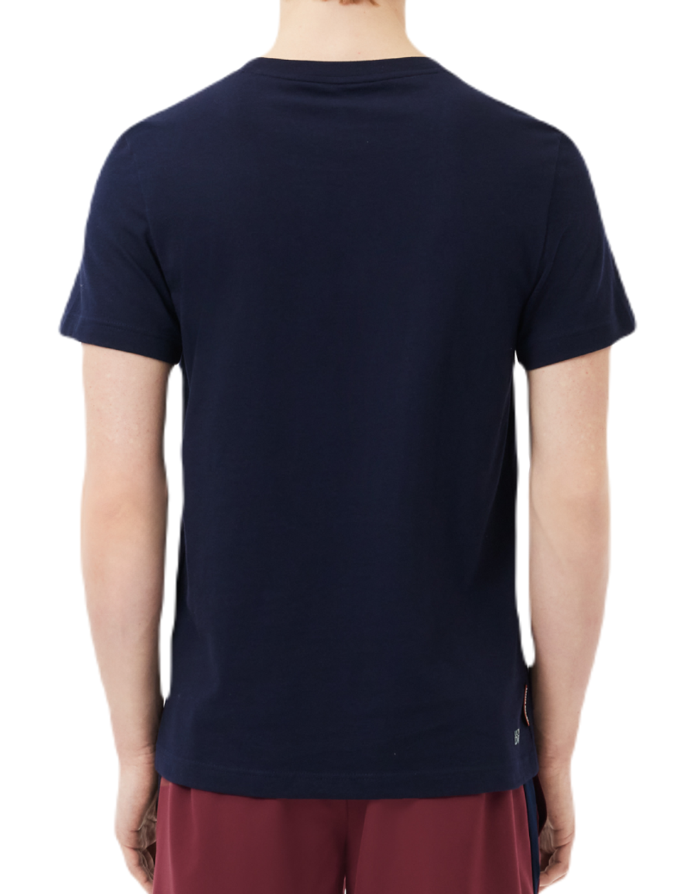 Теннисная футболка Lacoste Ultra-Dry Sport Roland Garros Edition - midnight blue