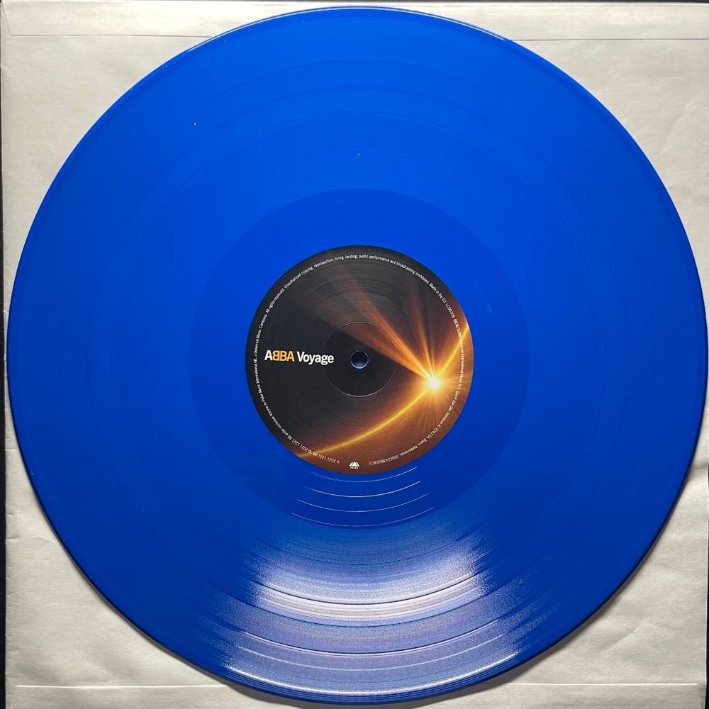 ABBA ‎– Voyage (Европа 2021г.) Blue