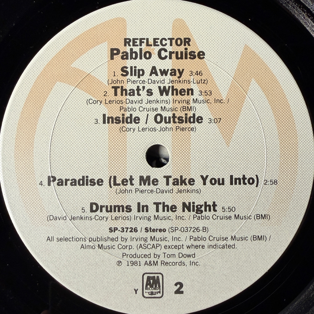 Pablo Cruise ‎– Reflector (США 1981г.)