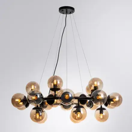 Подвесная люстра Arte Lamp BOLLA A1664SP-25BK, 25хE14