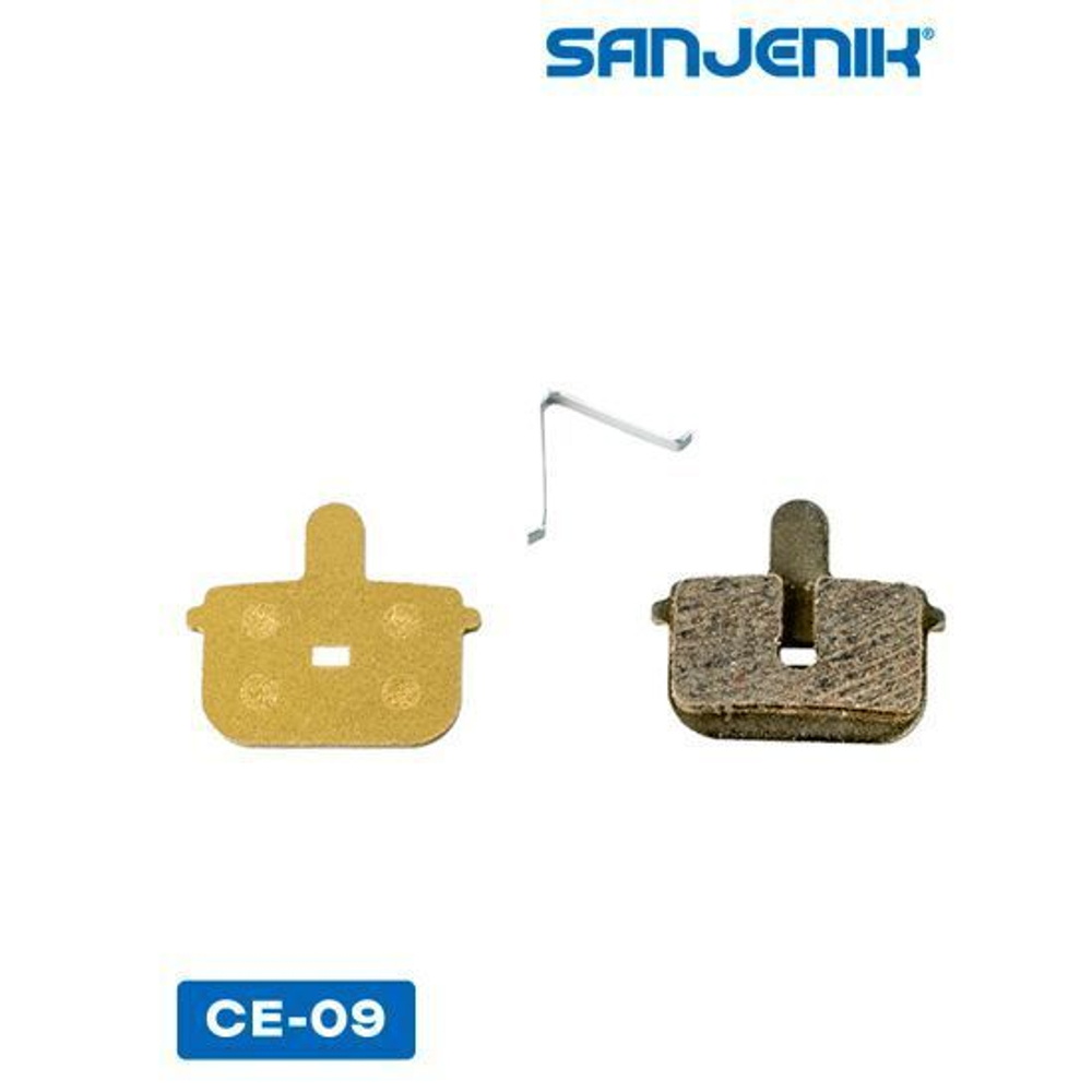 Колодки тормозные керамические Sanjenik CE-09 для Kugoo G2 Pro 2021, G-Booster, V1 2021