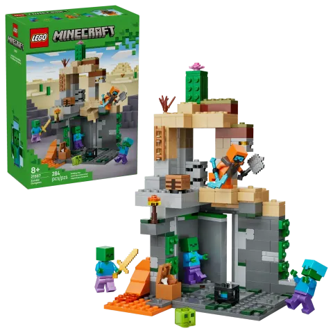 Конструктор LEGO Minecraft 21587 Zombie Dungeon