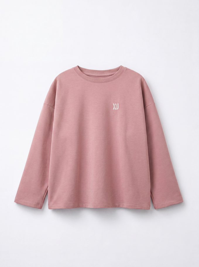ЛОНГСЛИВ ОВЕРСАЙЗ PINK