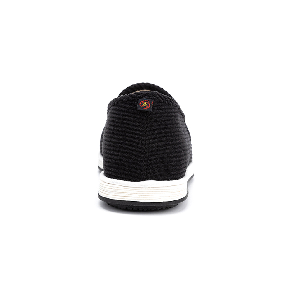 BIANFUMAO Chinese Time Honored Brand Fleece Lined Old Beijing Insulated Shoes Breathable Thermal Abrasion Resistant