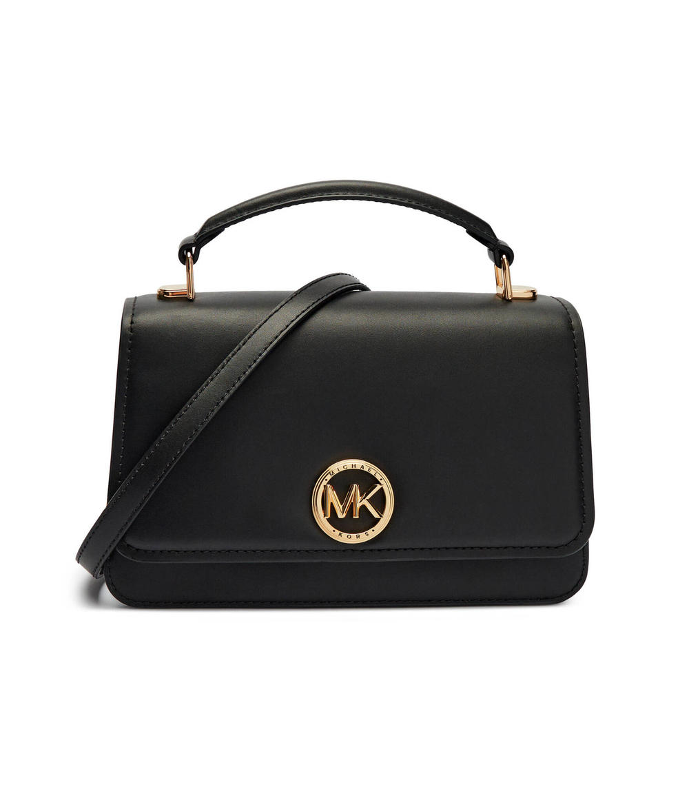 Кожаная сумка через плечо Michael Kors - черный(30T4GD8S6L)